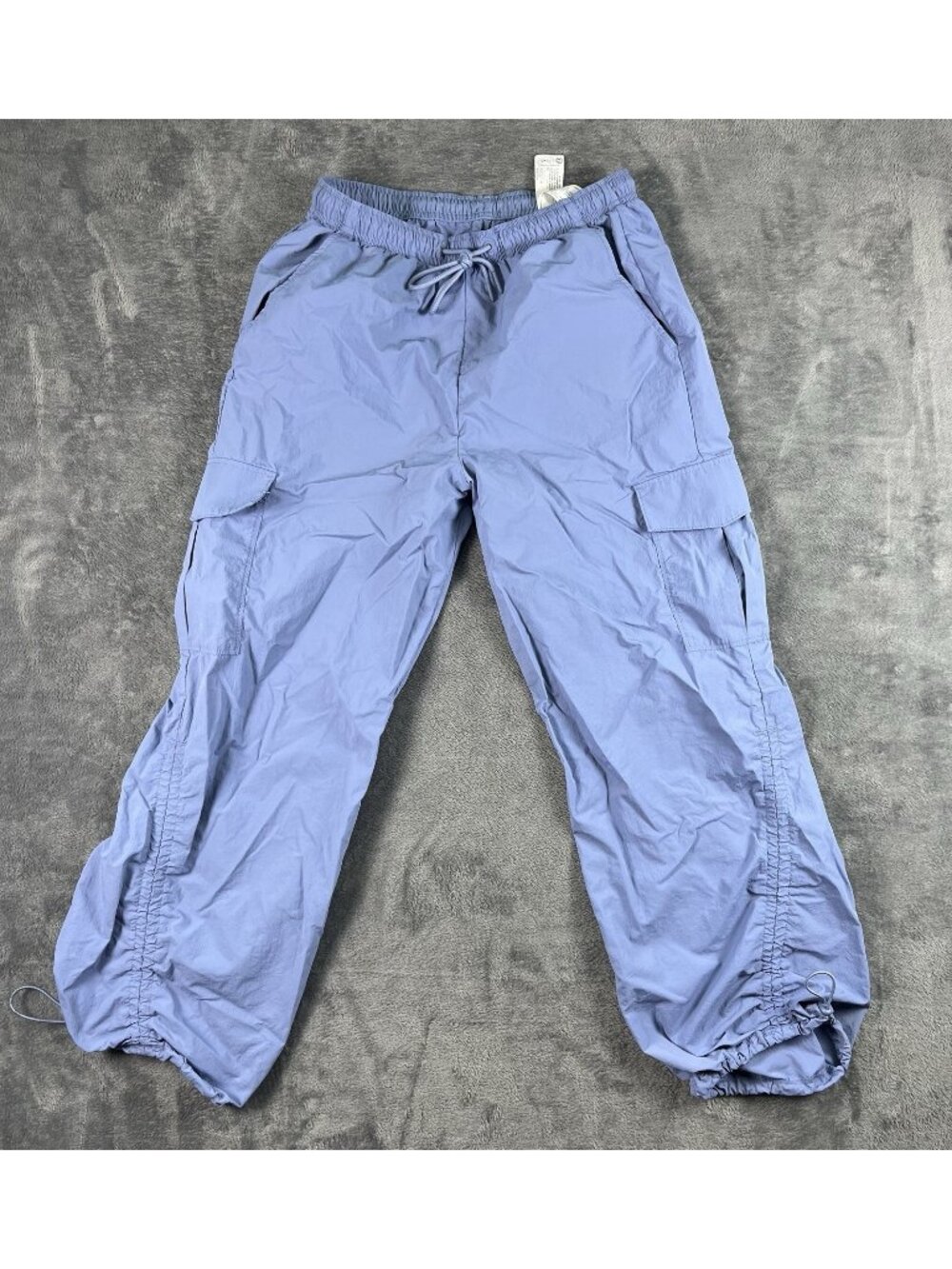 Gilly Hicks Cargo Pants S Y2K Cool Girl Streetwear Baggy Utility Off Duty Blue